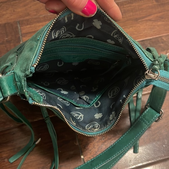Lucky Brand green crossbody - Picture 4 of 7